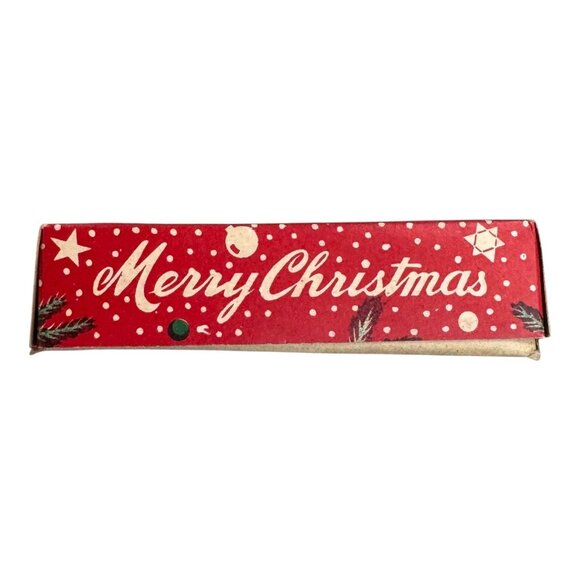 Vintage  Glass Christmas Tree Mini 1" Ornament Set Pink Rare Holiday Decor READ - Picture 2 of 10